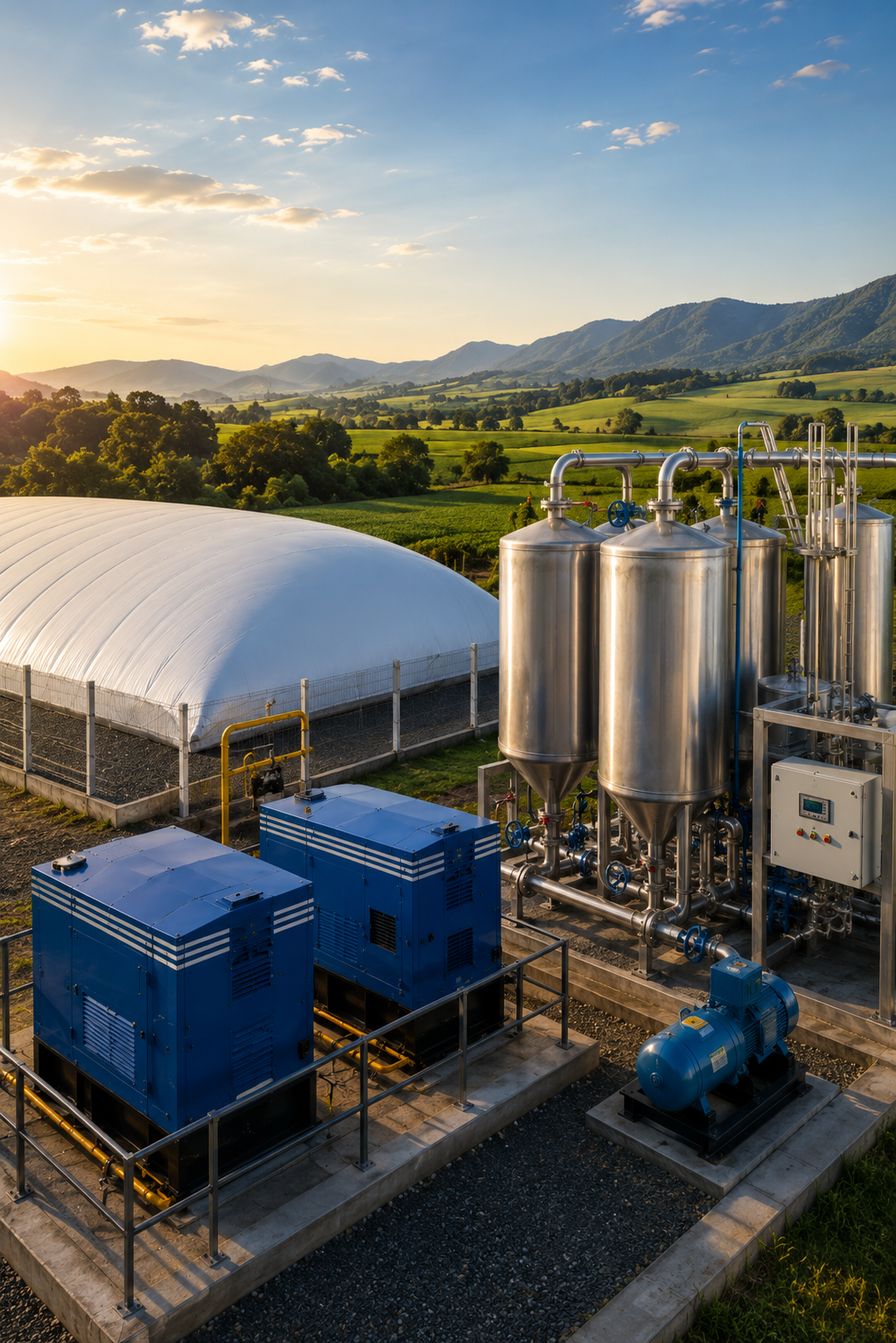 Soluções em biodigestão, biogás e energia renovável para o agro